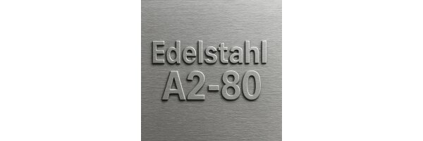 Edelstahl A2-80