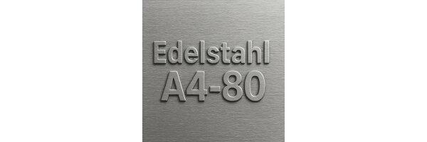 Edelstahl A4-80