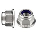 meinschraubenversand.de - Flanschmuttern (selbstsichernd mit Sperrverzahnung) M10 nach DIN 6926 - Sicherungsmuttern A2 V2A rostfreier Edelstahl mit Polyamid-Klemmteil - UKV - M10 10 Stück