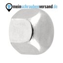 Sechskant Hutmuttern M10 50 Stück DIN 917 (niedrige Form) M3 - M18 - Kappenmuttern - A2 V2A rostfreier Edelstahl
