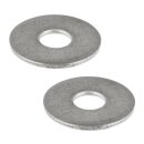 meinschraubenversand.de - Unterlegscheiben DIN 9021 (großer Außendurchmesser) M3 - M24 - ISO 7093 Beilagscheiben Karosseriescheiben A2 V2A Edelstahlscheiben M10 100
