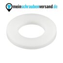 meinschraubenversand.de - Unterlegscheiben Form A M6 100 Stück (Standard, Polyamidscheiben) DIN 125 - Beilagscheiben - Kunststoff - PA - M6 (6,4) 100