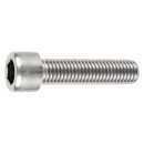 meinschraubenversand.de - Zylinderschrauben M2x14 50 Stück DIN 912 (Teilgewinde, Zylinderkopfschrauben, Innensechskant, ISO 4762) A2 V2A rostfreier Edelstahl - M2 x 14