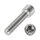 meinschraubenversand.de - Zylinderschrauben M2x14 50 Stück DIN 912 (Teilgewinde, Zylinderkopfschrauben, Innensechskant, ISO 4762) A2 V2A rostfreier Edelstahl - M2 x 14