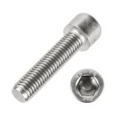 meinschraubenversand.de - Zylinderschrauben M6x10 100 Stück DIN 912 (Teilgewinde, Zylinderkopfschrauben, Innensechskant, ISO 4762) A2 V2A rostfreier Edelstahl - M6 x 10