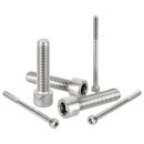 meinschraubenversand.de - Zylinderschrauben M12x35 10 Stück DIN 912 (Teilgewinde, Zylinderkopfschrauben, Innensechskant, ISO 4762) A2 V2A rostfreier Edelstahl - M12 x 35