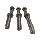 Sechskantschrauben M10x35 100 Stück DIN 933 (Vollgewinde, Gewindeschrauben, Maschinenschrauben, Sechskant Schrauben, ISO 4017) A2 V2A rostfreier Edelstahl - M10 x 35