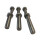 Sechskantschrauben M10x35 100 Stück DIN 933 (Vollgewinde, Gewindeschrauben, Maschinenschrauben, Sechskant Schrauben, ISO 4017) A2 V2A rostfreier Edelstahl - M10 x 35