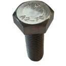 Sechskantschrauben M5x35 10 Stück DIN 933 (Vollgewinde, Gewindeschrauben, Maschinenschrauben, Außensechskant, ISO 4017) A2 V2A rostfreier Edelstahl M5 x 35