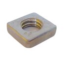 Vierkantmuttern (niedrige Form) - Mutter (alle Größen & Mengen M2 - M2,5 - M3 - M4 - M5 - M6 - M8 - M10) - DIN 562 - Edelstahl A2 (V2A) - Einlegemutter -  M2 25 Stück