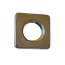 Vierkantmuttern (niedrige Form) - Mutter (alle Größen & Mengen M2 - M2,5 - M3 - M4 - M5 - M6 - M8 - M10) - DIN 562 - Edelstahl A2 (V2A) - Einlegemutter -  M2,5 50 Stück