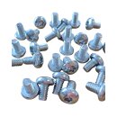 Linsenkopfschrauben M2 - M8 DIN 7985 (Vollgewinde, Innensechsrund, Torx, ISO 14583 A2 V2A rostfreier Edelstahl M2,5 x 12 10 Stück