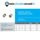 Abreißmutter M4 Edelstahl A2 V2A M5 10