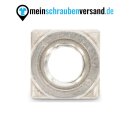 Vierkant Schweißmuttern M12 100 Stück - DIN 928 - Edelstahl A2 (v2A) - (alle Größen & Mengen) - Einlegemuttern