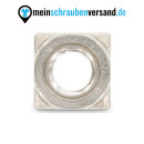 Vierkant Schweißmuttern M6 10 Stück - DIN 928 - Edelstahl A2 (v2A) - (alle Größen & Mengen) - Einlegemuttern