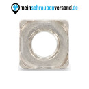 Vierkant Schweißmuttern M6 10 Stück - DIN 928 - Edelstahl A2 (v2A) - (alle Größen & Mengen) - Einlegemuttern