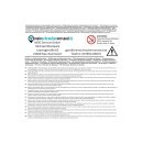 Spanplattenschrauben 4x40 mm 25 Stück Edelstahl A2 - Holzbauschrauben - Holzschrauben - Senkkopf - Vollgewinde mit verstärktem Kopf