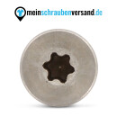 Spanplattenschrauben 5x40 mm 10 Stück Edelstahl A2 - Holzbauschrauben - Holzschrauben - Senkkopf - Vollgewinde mit verstärktem Kopf
