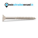 Spanplattenschrauben 8x250 mm 10 Stück Edelstahl A2 - Senkkopf - Teilgewinde mit verstärktem Kopf - Holzbauschrauben - Holzschrauben