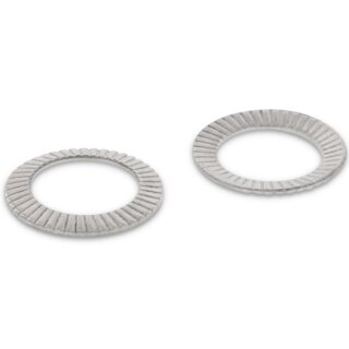 Sicherungsscheiben Form S  Edelstahl A2 V2A Schnorr Scheiben  M6 100 Stück