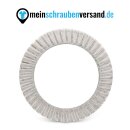 Sicherungsscheiben Form S  Edelstahl A2 V2A Schnorr Scheiben  M6 25 Stück