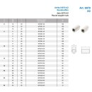 M24 X70 Rundmuffen, Aussendurchmesser 32 mm A2