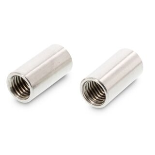 M6 X25 Rundmuffen, Aussendurchmesser 10 mm A4