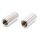 M6 X25 Rundmuffen, Aussendurchmesser 10 mm A4
