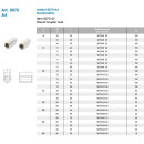 M12 X40 Rundmuffen, Aussendurchmesser 15 mm A4
