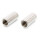 M12 X40 Rundmuffen, Aussendurchmesser 15 mm A4