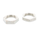 BG 5/8" SW 32 Rohrmuttern mit Rohrgewinde nach ISO 228 DIN 431 A4