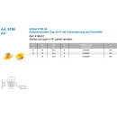 M8 Schienenmuttern Typ 41/41 Teilverzahnung, s = 6 mm A2 Fixierhilfe