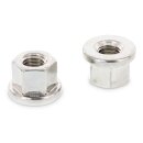 Sechskantmuttern, 1,5 d hoch, mit Bund DIN 6331 A2