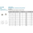Sechskantmuttern, selbstsichernd, Basis DIN 934 A2 Gleitmo