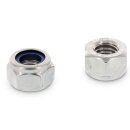 M12X1,25 Sechskantmutter, selbstsichernd, hohe Form DIN 982 A4-80 Gleitmo