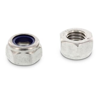M20X1,5 Sechskantmutter, selbstsichernd, niedrige Form DIN 985 A2-70 Gleitmo