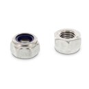 M8 Sechskantmutter selbstsichernd, niedrige Form ISO 10511 A2-035, Gleitmo