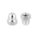 Hutmuttern Sechskant M14 hohe Form DIN 1587 Edelstahlmuttern A2 Kappenmuttern Sechskantmuttern cap nuts M14 100 Stück
