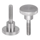 Rändelschrauben hohe Bauform DIN 464 thumb screw rostfreier Edelstahl A1 Daumenschrauben Stellschrauben 3 x 6 mm 25