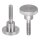 Rändelschrauben hohe Bauform DIN 464 thumb screw rostfreier Edelstahl A1 Daumenschrauben Stellschrauben 4 x 8 mm 1