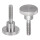 Rändelschrauben hohe Bauform DIN 464 thumb screw rostfreier Edelstahl A1 Daumenschrauben Stellschrauben 6 x 16 mm 2