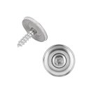 Spenglerschrauben DIN 7995 TX EPDM-Dichtscheibe Torx Neopren-Gummidichtung rostfreier A2 Edelstahl 4,5 x 100 mm - 15 mm 10