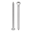 Blechschrauben Linsenkopf 5,5x70 Torx Edelstahl ISO 14585 DIN 7981 Bohrspitze-selbstschneidend 3,9 x 9,5 mm 25