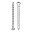 Blechschrauben Linsenkopf 5,5x70 Torx Edelstahl ISO 14585 DIN 7981 Bohrspitze-selbstschneidend 4,2 x 22 mm 10