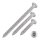 Blechschrauben Linsenkopf 5,5x70 Torx Edelstahl ISO 14585 DIN 7981 Bohrspitze-selbstschneidend 4,2 x 60 mm 50