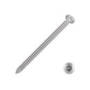 Blechschrauben Linsenkopf 5,5x70 Torx Edelstahl ISO 14585 DIN 7981 Bohrspitze-selbstschneidend 5,5 x 25 mm 100