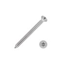 Blechschrauben Senkkopf 5,5x70 Torx Edelstahl ISO 14586 DIN 7982 Bohrspitze-selbstschneidend 5,5 x 70 mm 100 Stück 5,5 x 70 mm 25